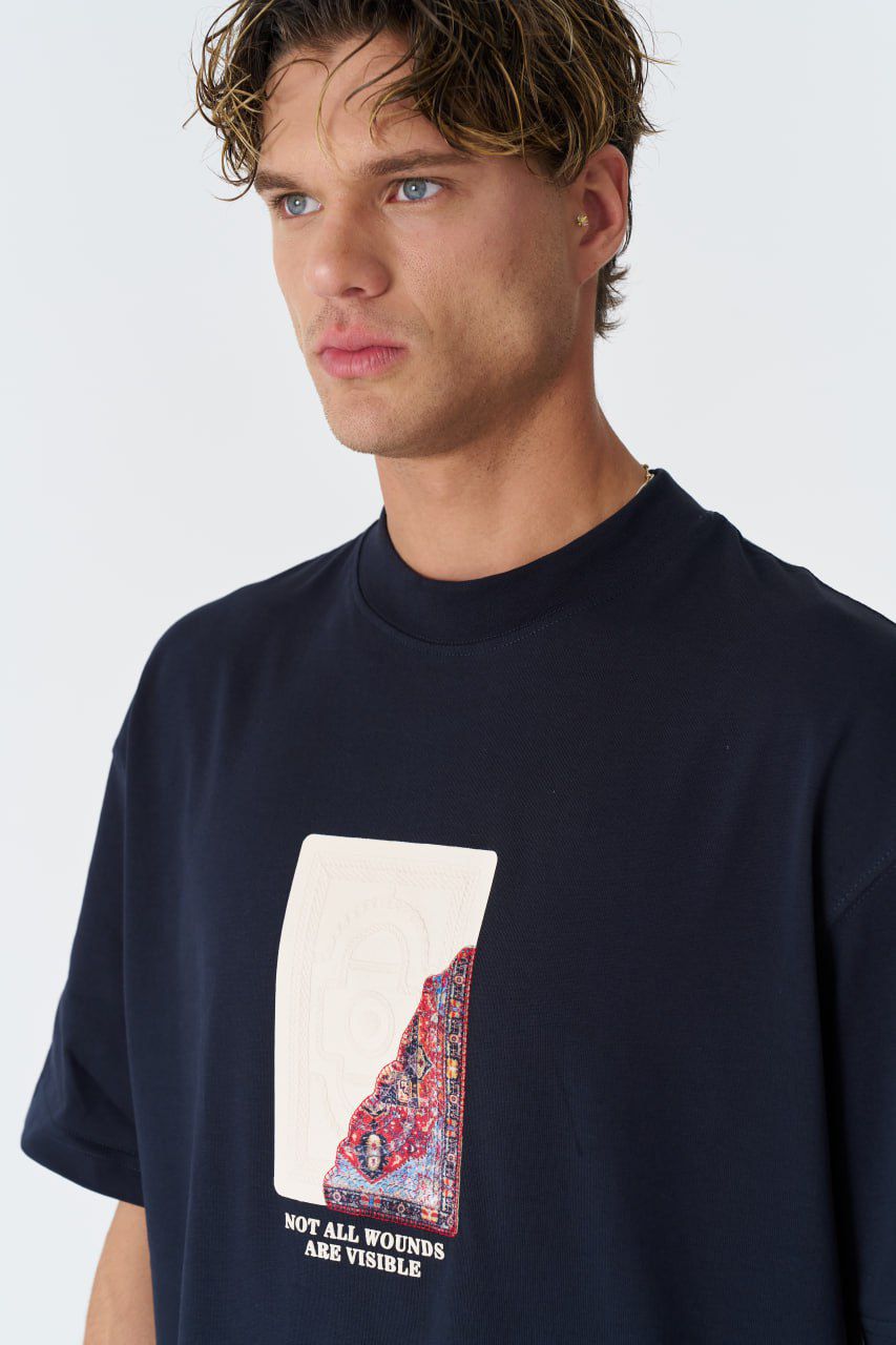 The Anatolian Fade - OVERSIZE T-SHIRT SİYAH