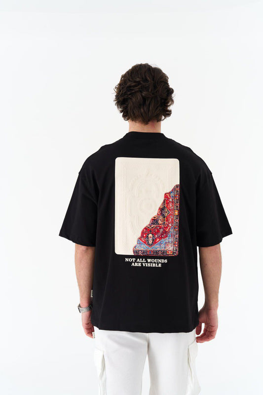 The Anatolian Fade - OVERSIZE T-SHIRT SİYAH